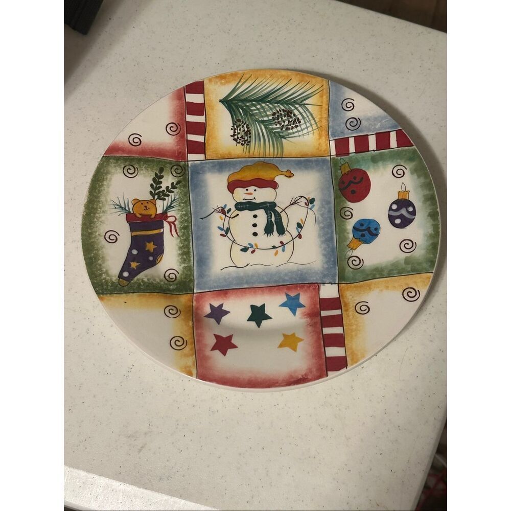 Pfaltzgraff Holiday Magic Christmas Serving Platter